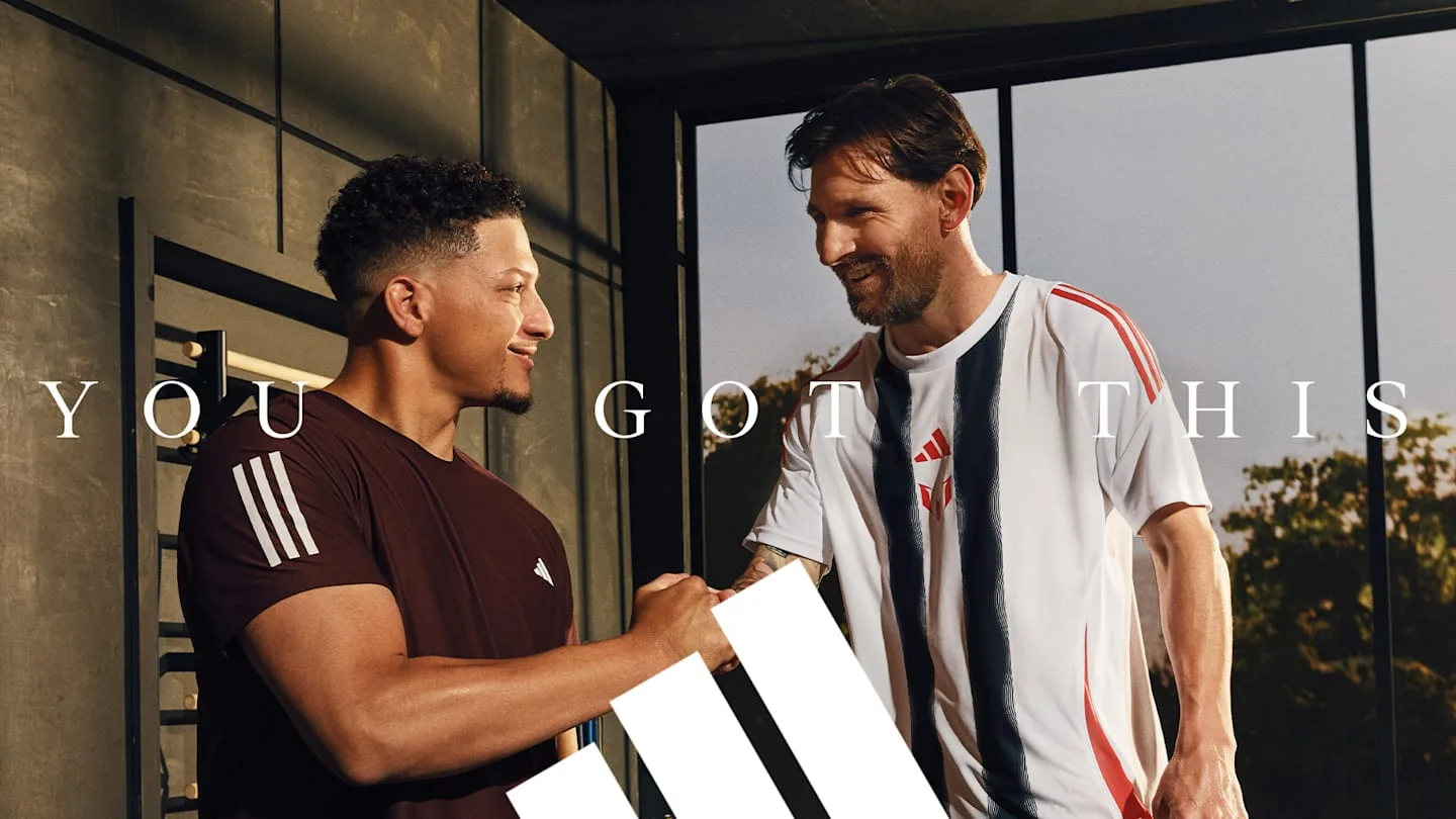 Lionel Messi et Patrick Mahomes se poussent dans la nouvelle annonce adidas