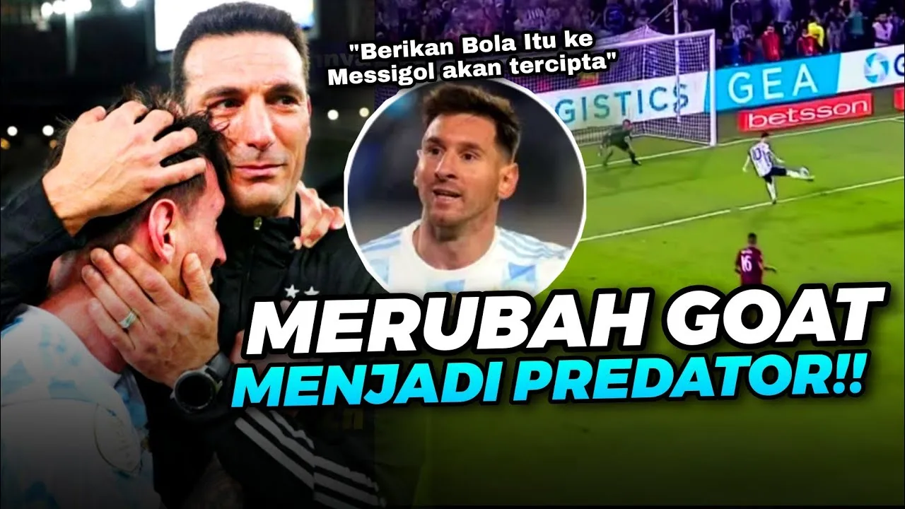 DITANGAN PELATIH YG TEPAT  Gilanya Lionel Messi Saat di