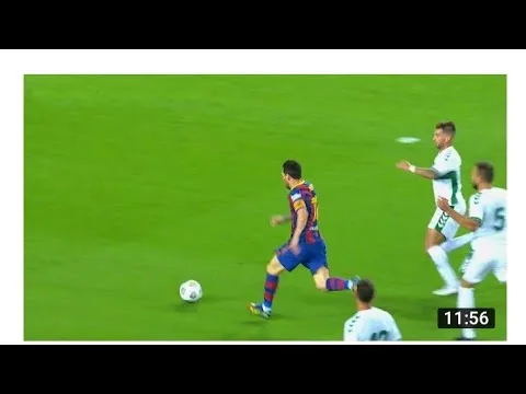 Lionel Messi's Goal!! [1]Barcelona vs Elche [0], Laliga