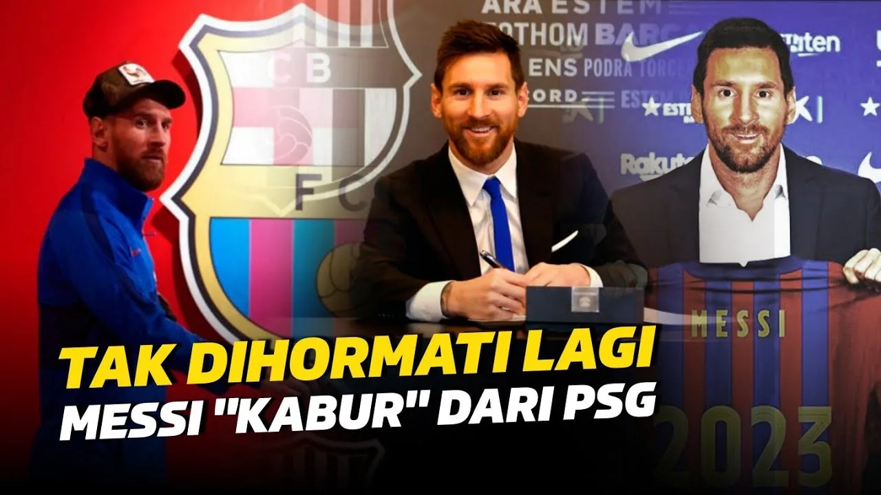 "Tiba Tiba Teken Kontrak" Ketika Leo Messi