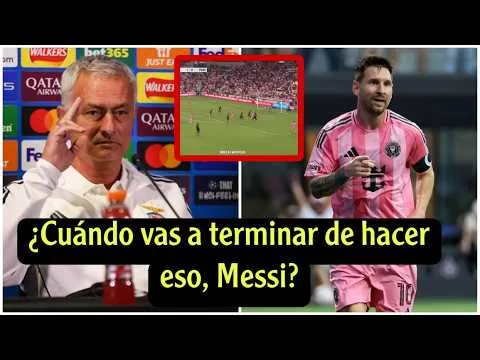 Qu’a dit Mourinho à propos de ce que Leo Messi a fait lors de l’Intermemy contre Portland Timbers ?