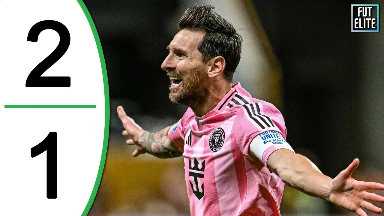 Lionel Messi 2G – Inter Miami vs Nashville 2-1 Faits saillants et buts étendus 2025