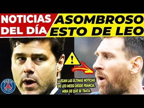 ¡𝗢𝗷𝗼! BRUTAL 𝗡𝗼𝘁𝗶́𝗰𝗶𝗮 De 𝗟𝗲𝗼 𝗠𝗲𝘀𝘀𝗶  𝗣𝗼𝗰𝗵𝗲𝘁𝘁𝗶𝗻𝗼 Y 𝗚𝗮𝗺𝗲𝗶𝗿𝗼