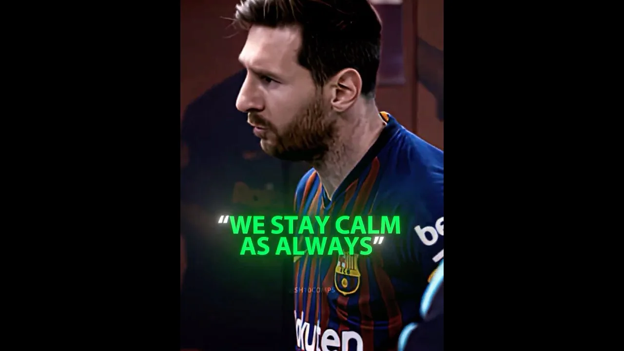 Messi’s Advice