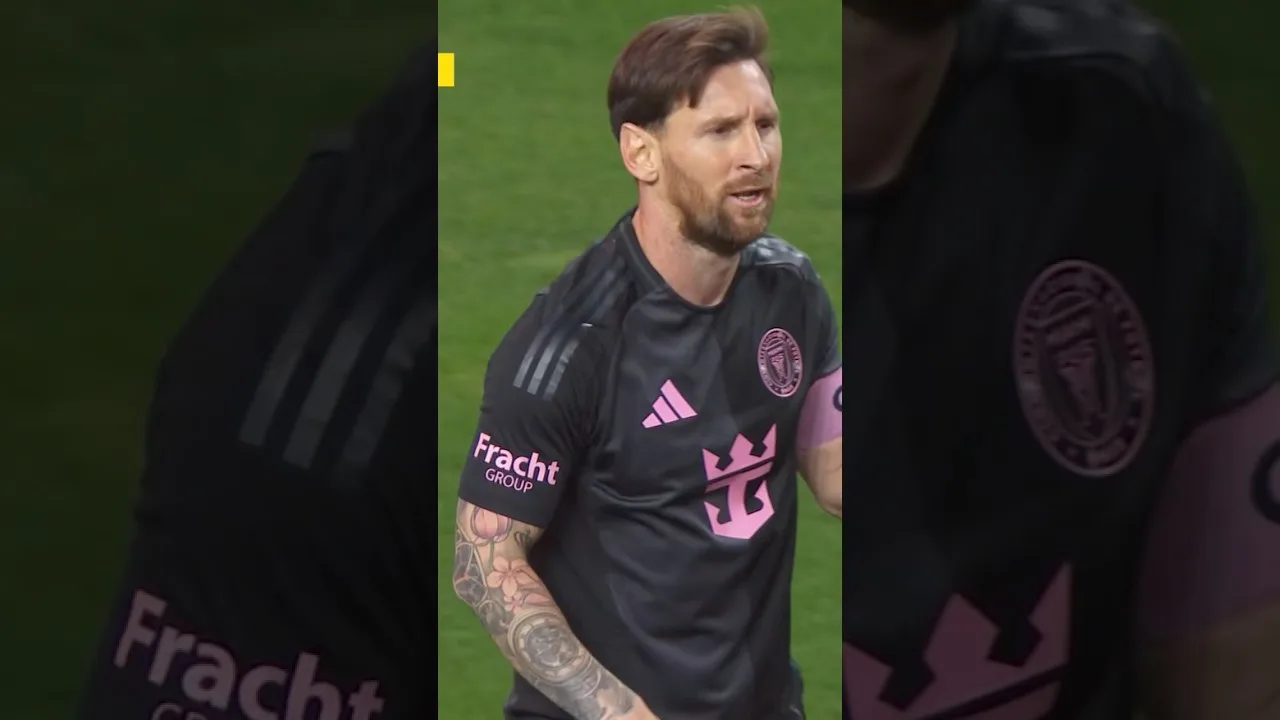Messi first goal in 2025 🐐😮‍💨
