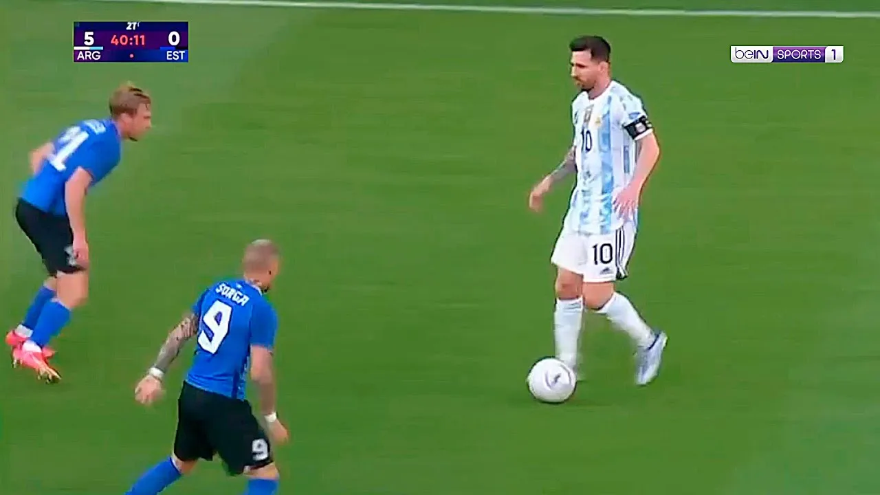 Lionel Messi 5 Goals Vs Estonia || 2022
