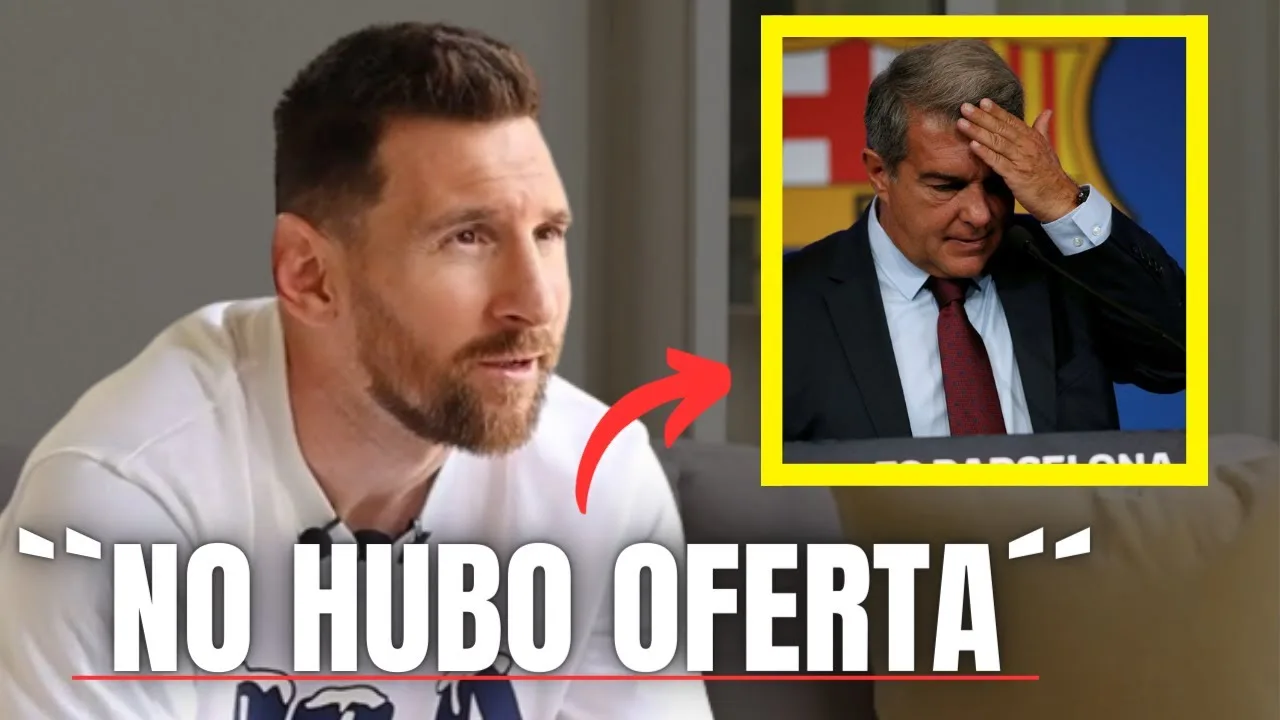 ¡ÚLTIMA HORA! LEO MESSI habla claro del FC Barcelona « No me