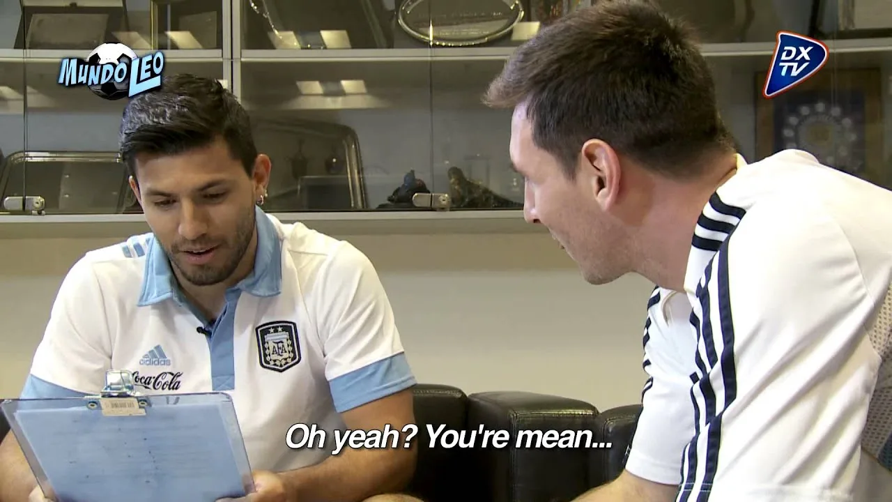 Sergio Aguero's in-depth interview with Leo Messi