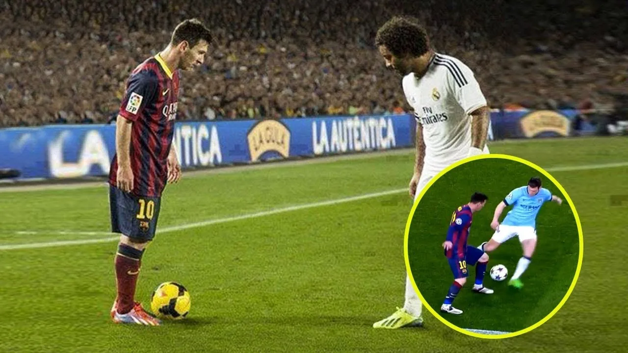 Skill Dewa Lionel Messi Saat Drible Bola ● Bikin Lawan Kocar