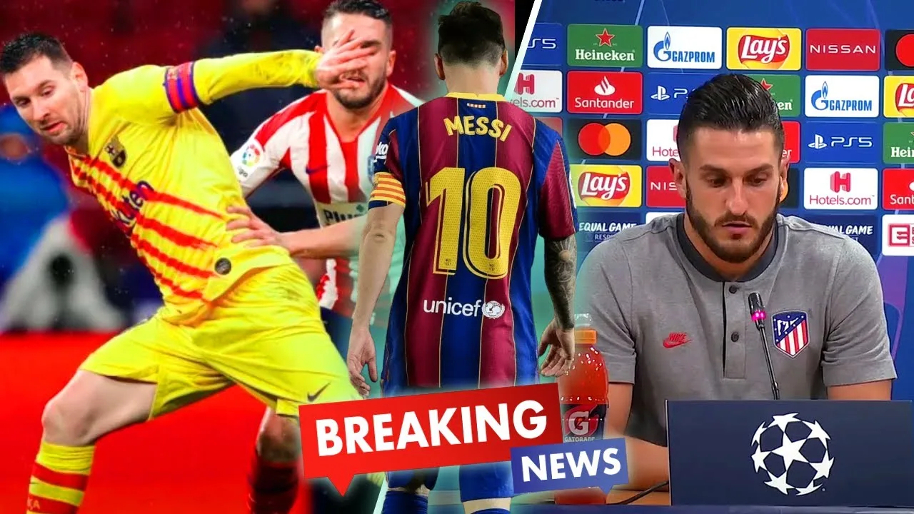 L'appel du pied de Koke à Lionel Messi ➲ BREAKING NEWS