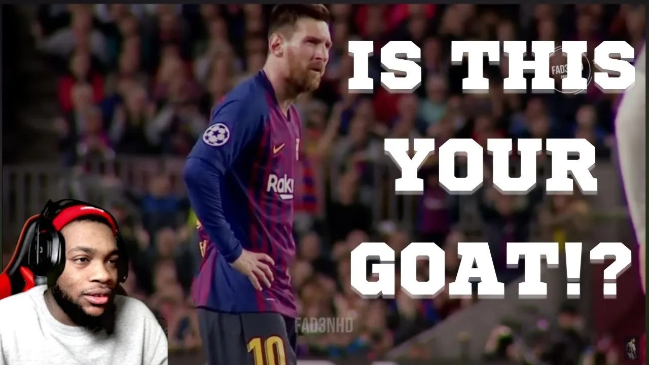 AMERICAN Noob reacting to LIONEL MESSI for the first time! |