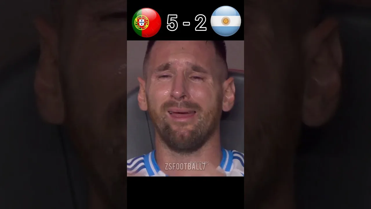 Argentine vs Portugal Finale de la Coupe du Monde 2026 Last Dance 🇵🇹 #ronaldo #youtube #football #shorts