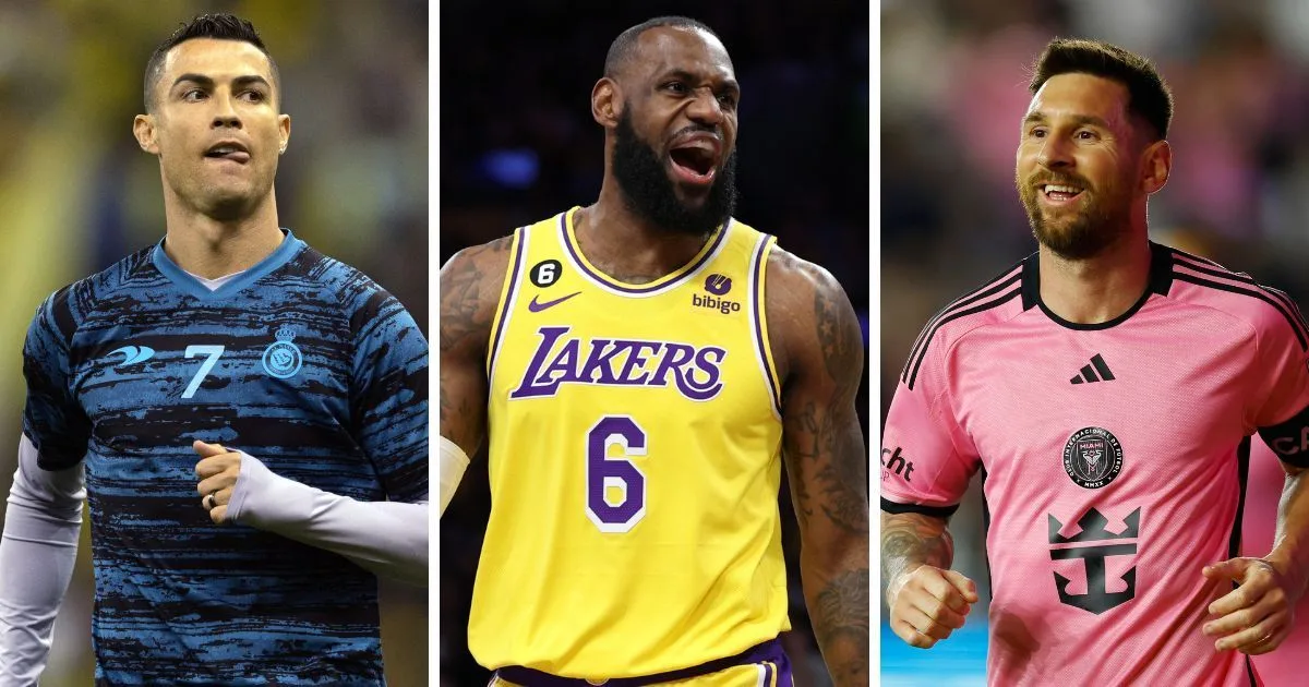 Lionel Messi ou Cristiano Ronaldo? Quand la légende de la NBA LeBron James a choisi sa chèvre