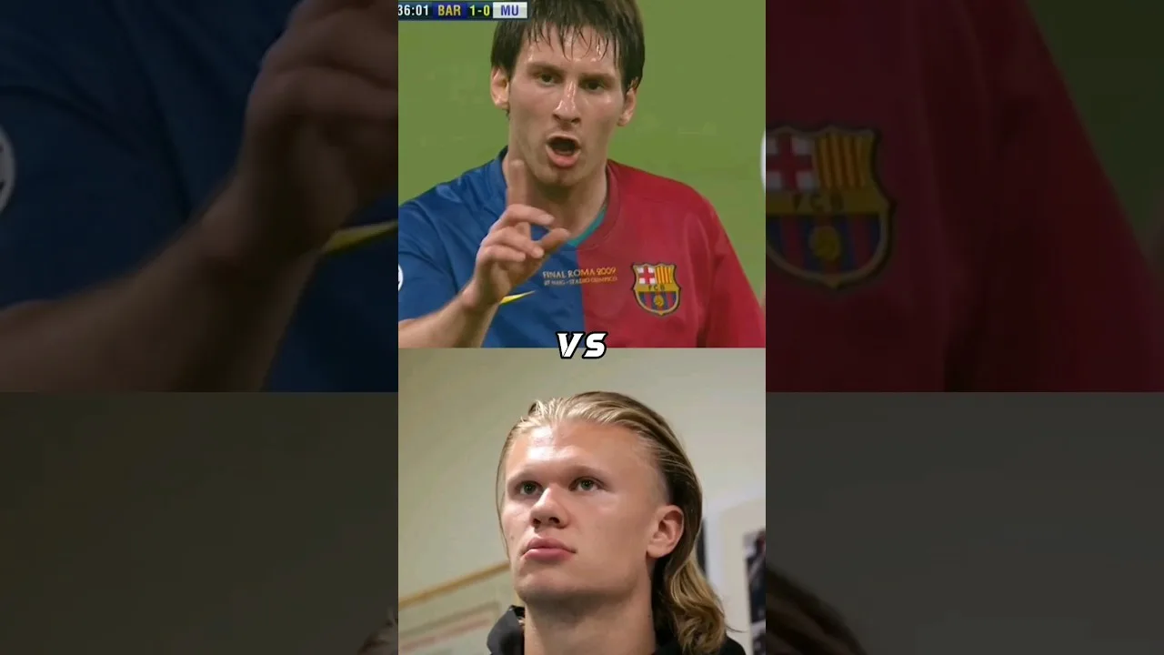 Leo Messi 🇦🇷 VS Erling Haaland 🇳🇴 #shorts #futbol #messi