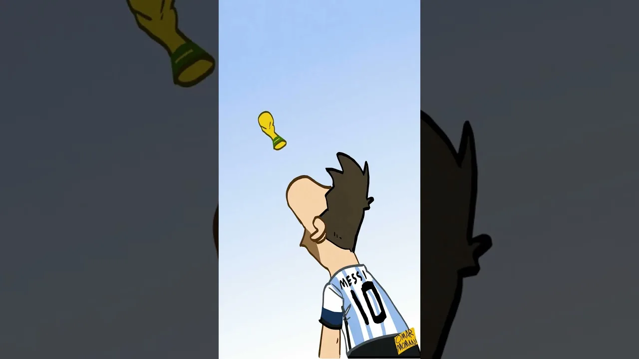 Messi chases the World Cup #shorts #worldcup #messi