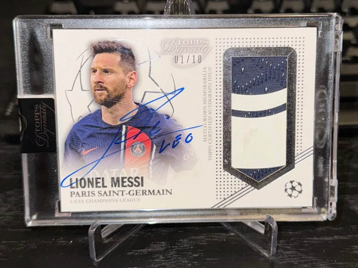 TOPPS REMAGNER Plus de cartes d’autographes Lionel Messi après sa propre «  enquête  »