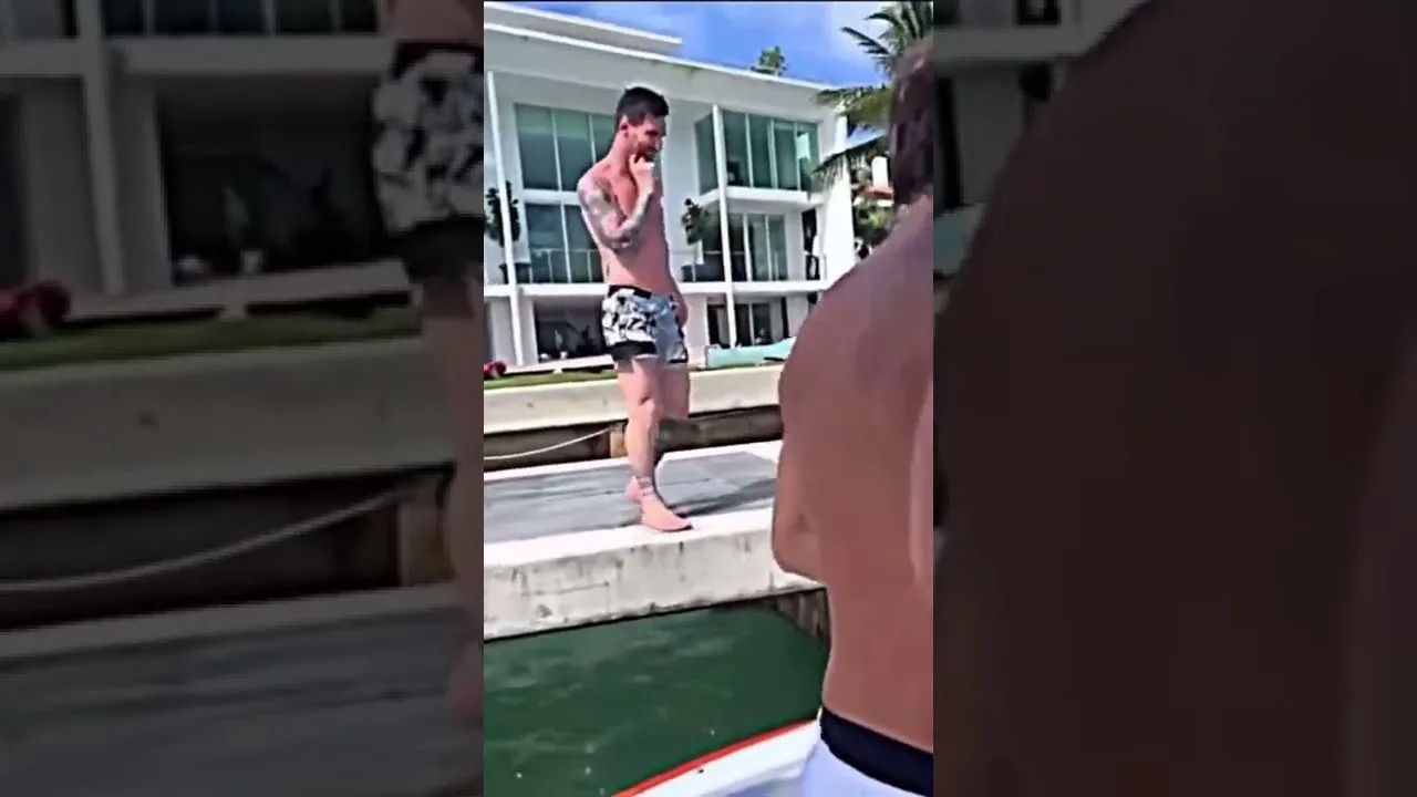 POV: When you meet Leo Messi 🐐😳 #messi #football #shorts