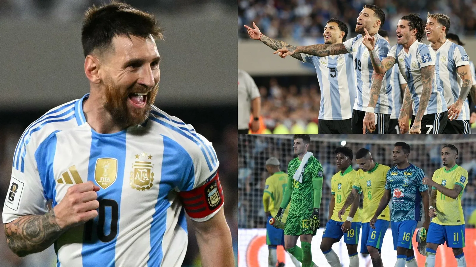 «Toujours parler à travers le football! – Lionel Messi félicite les coéquipiers de l’Argentine pour un «grand match» contre le Brésil alors que le capitaine blessé semble viser une fouille subtile aux rivaux Arch