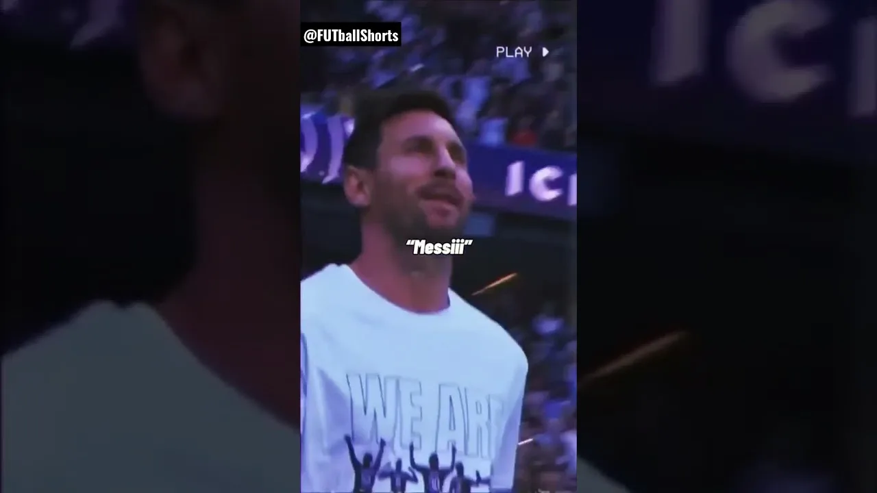 Leo Messi's Entry In PSG 🔥👑🐐 #shorts