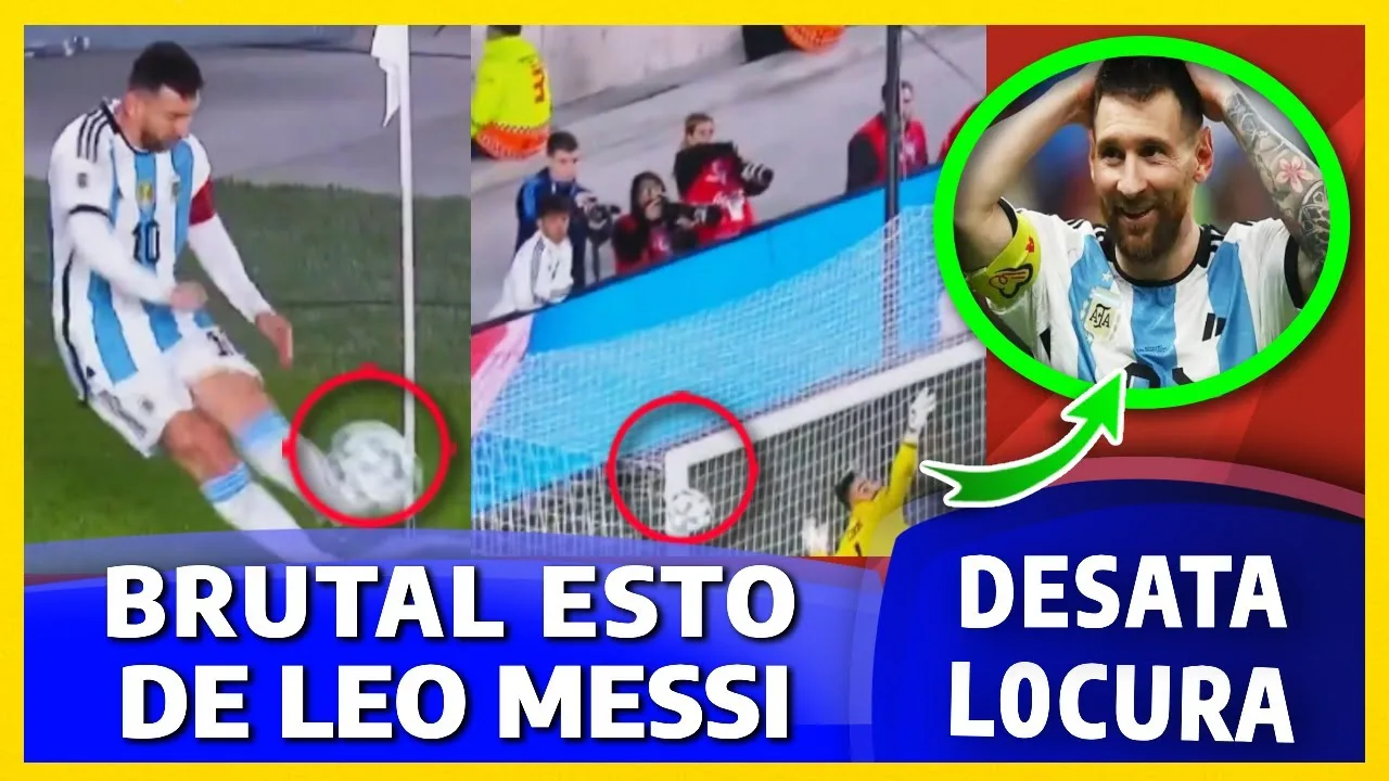 ¡DEMOLEDOR!  LEO MESSI Deja A Todos Con La Boca Abierta