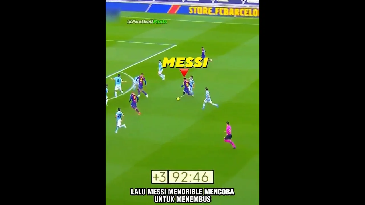 La dernière touche de Lionel Messi à Barcelone 🥹