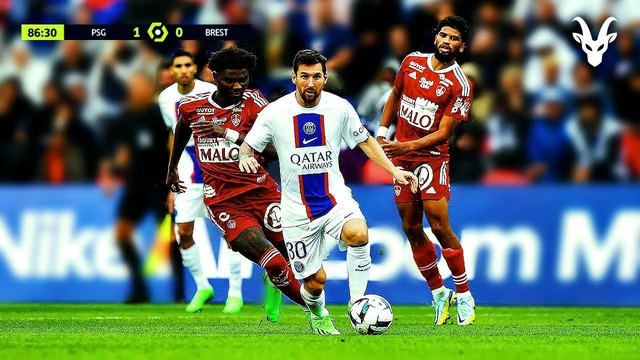 Lionel Messi vs Brest | English Commentary – 1080i HD