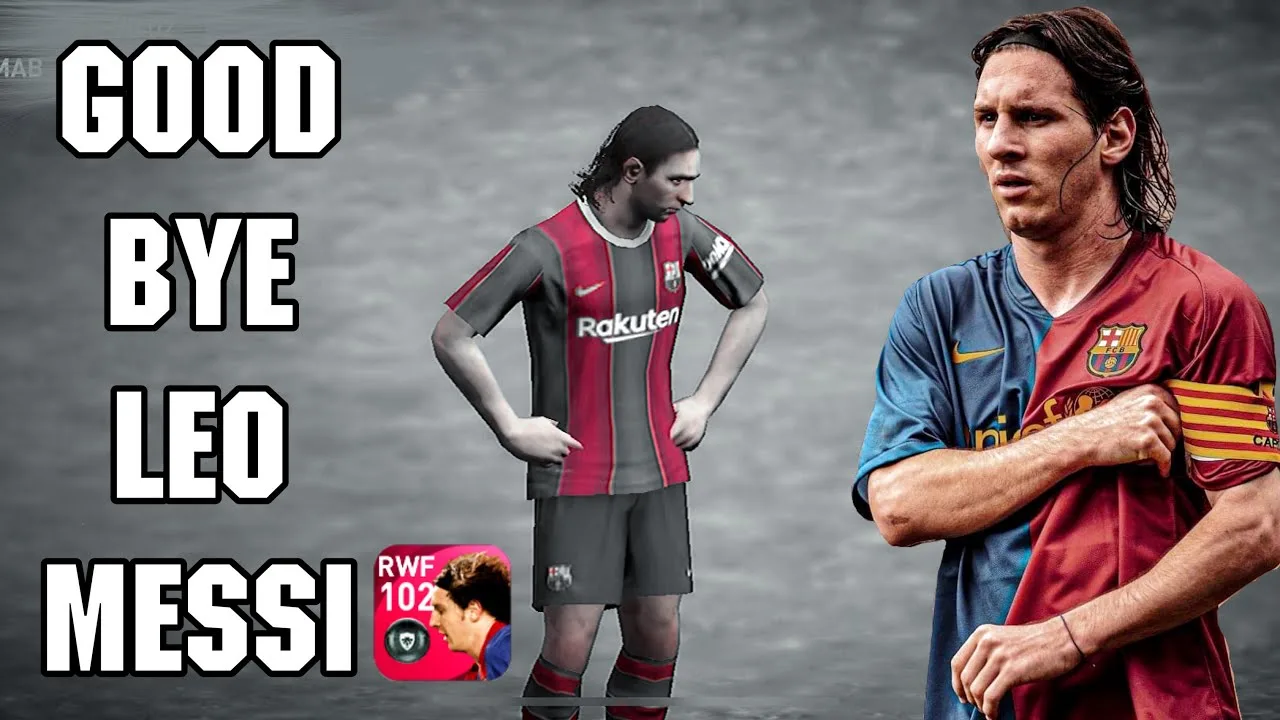 Thanks For Everything Legend || Good Bye Leo Messi  || PES