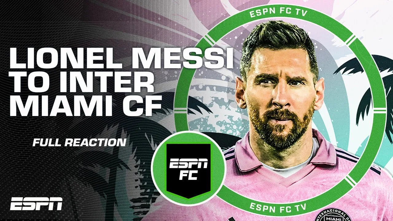FULL REACTION  Lionel Messi is set to join Inter Miami CF