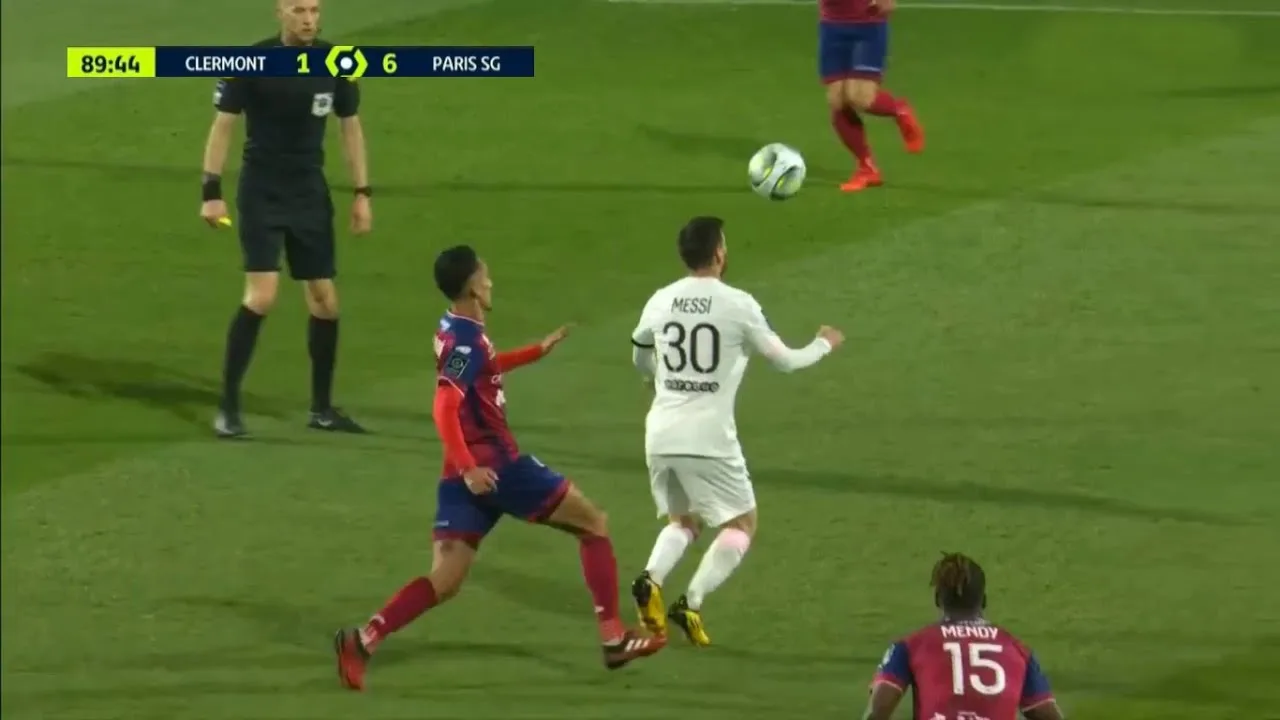 Lionel Messi vs Clermont (09/04/2022) HD 1080i