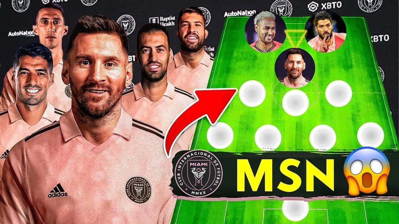 😱 LEO MESSI tendrá un Equipo LETAL en INTER MIAMI 23/24