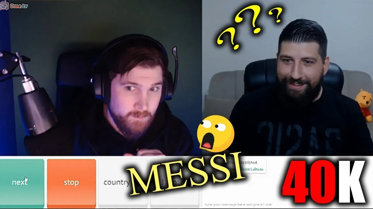 LEO MESSI i MILAN PSIHO NA OMEGLE *40K*