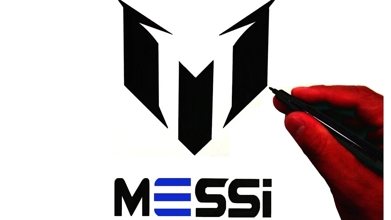 How to Draw the Lionel Messi Logo