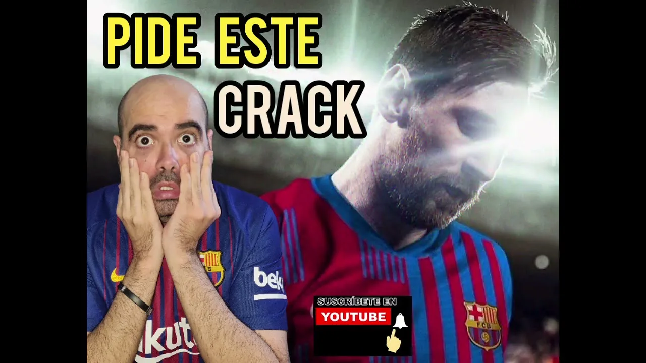 BOMBAZO  MUNDIAL  LEO MESSI LE PIDE ESTE CRACK A LAPORTA