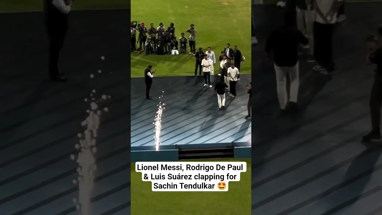 Sachin Tendulkar × Lionel Messi 🐐 #cricket