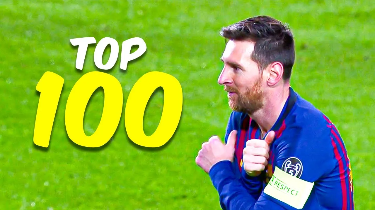 TOP 100 des buts et dribbles les plus impressionnants de Lionel Messi 🔥