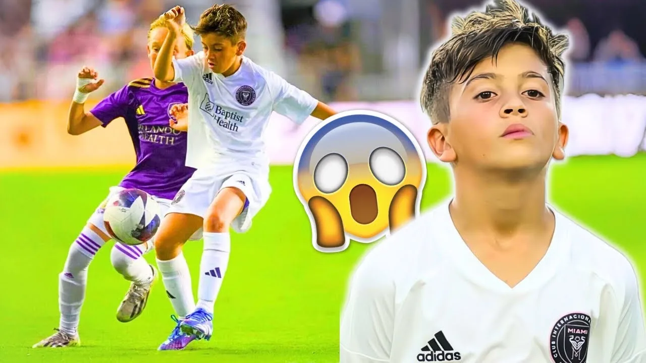 Regardez à quel point Thiago Messi est devenu bon!