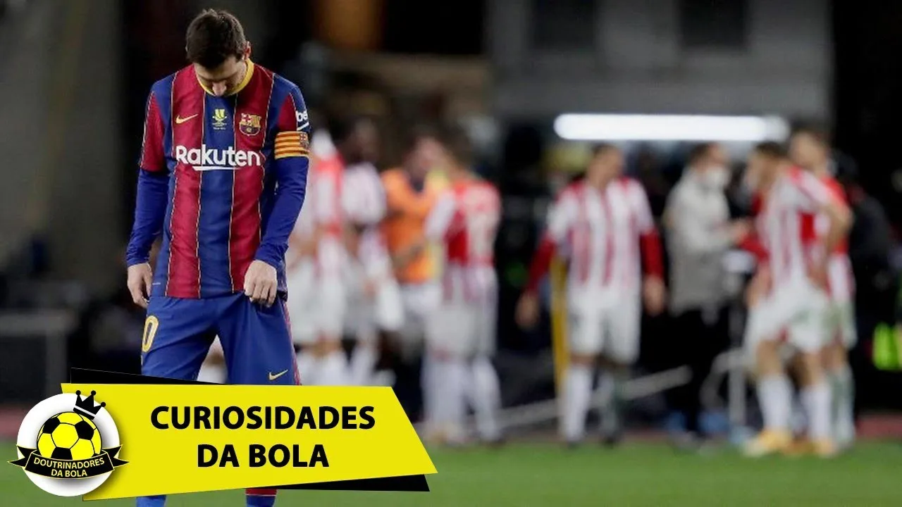 LIONEL MESSI PERDE A CABEÇA, O BARCELONA PERDE A FINAL DA