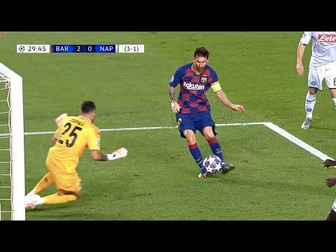 Lionel Messi vs Napoli (Home) 2019/20 HD 1080i