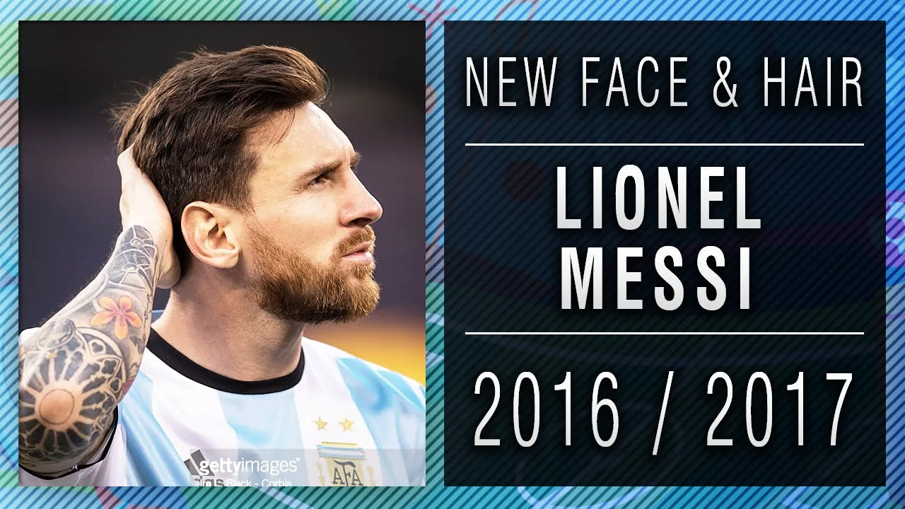 PES 2013 | New Face & Hair • Lionel Messi • 2016 / 2017