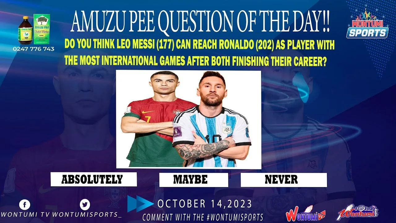 THIS LEO MESSI & RONALDO DEBATE!!!
