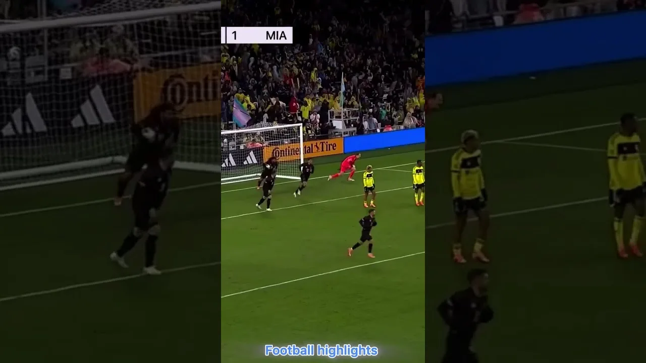 But incroyable de Leo Messi Inter Miami cf vs Nashville SC 👑 Goat MLS #sergiobusquets #jordialba #lionel