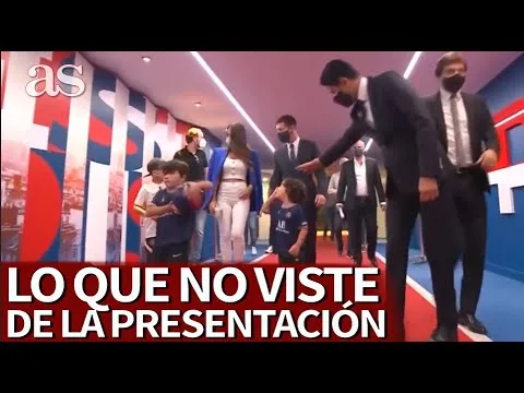 Los DETALLES que NADIE VIO de la PRESENTACIÓN de MESSI con