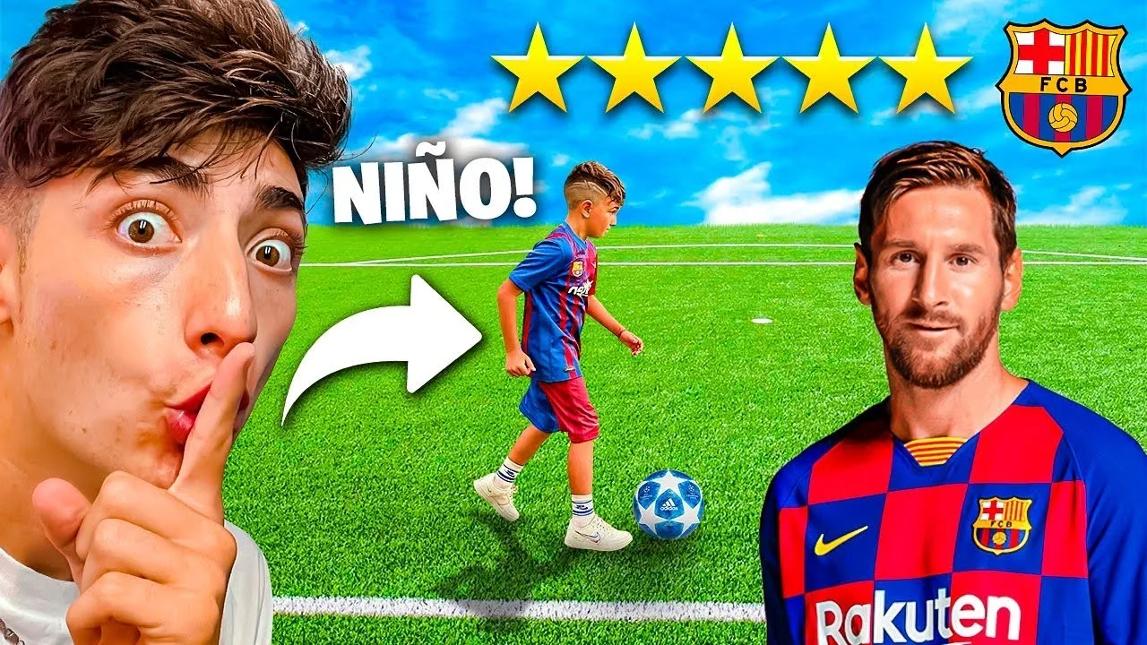AYUDÉ al NIÑO que será el FUTURO MESSI de unos HATERS…