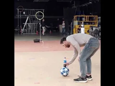 Leo Messi rodaje con Pepsi ?