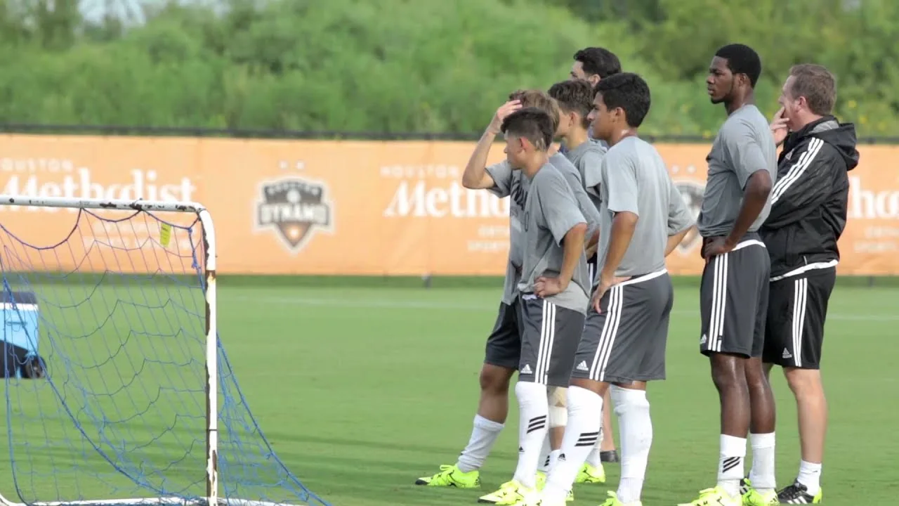 Dynamo Academy U18s train with Lionel Messi,  Argentina