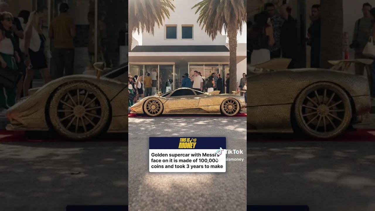 it seems like Leo Messi car but is not just influence #messi #football #bestcar