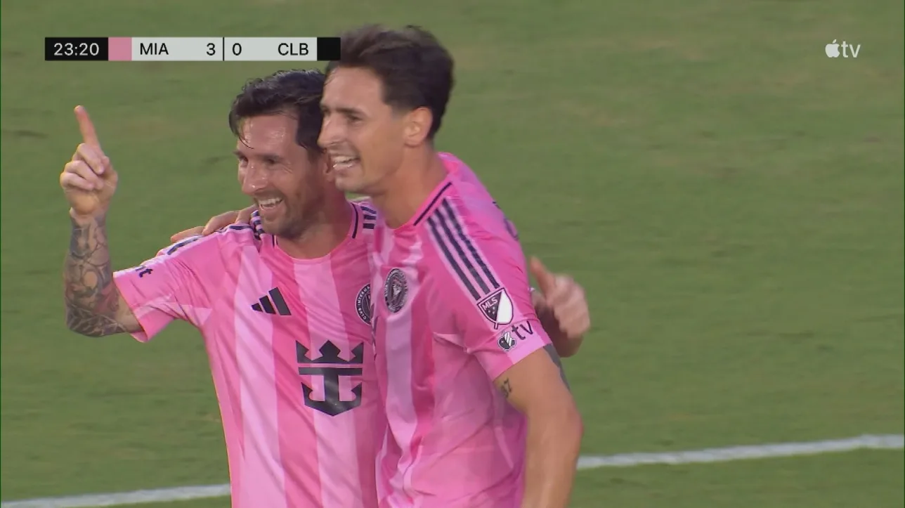 Inter Miami : Déjà un 2e but pour Lionel Messi | Vidéo | RDS.ca