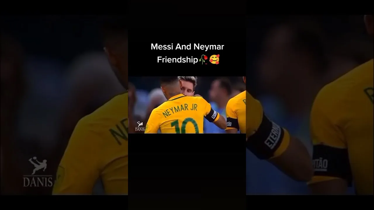 Messi And Neymar Friendship ❤️ Leo Messi | Neymar Jr #shorts