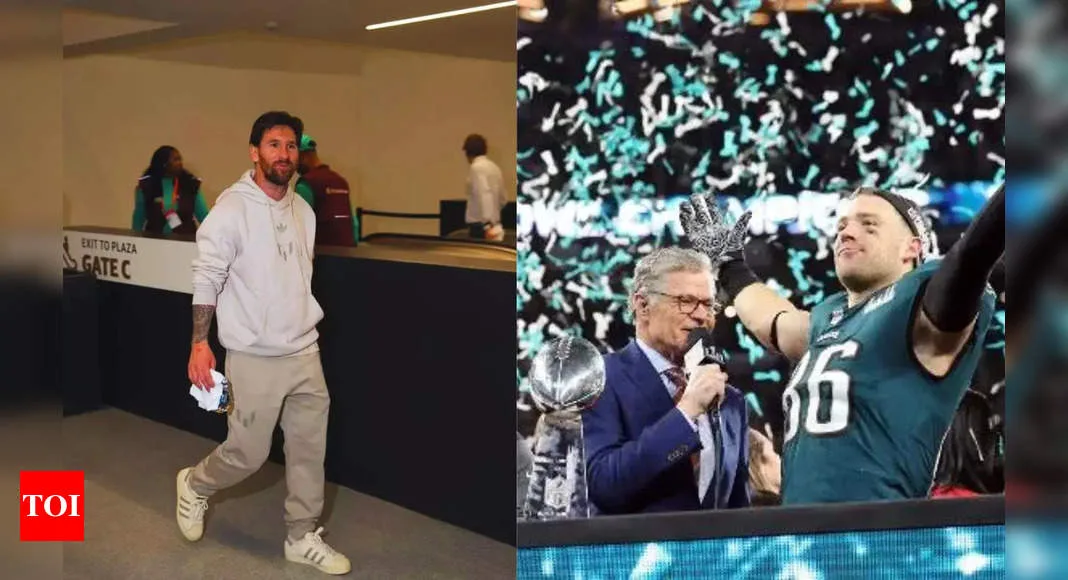 « Plus grand que le Super Bowl »: les fans affirment que Lionel Messi est la vraie chèvre comme le post de la NFL sur l’arrivée de l’Inter Miami Star à la Nouvelle-Orléans a obtenu plus de traction que la victoire des Eagles