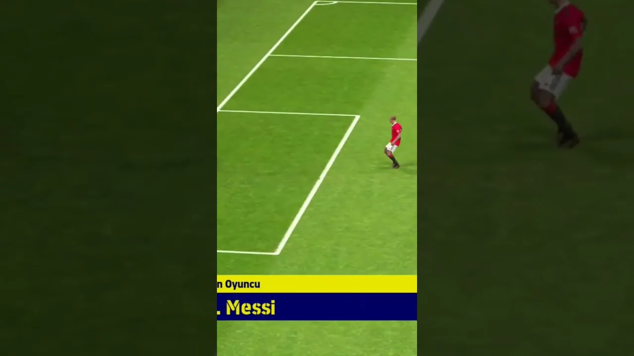 free kick goal Leo Messi #efootball #pes2021 #efootball2023